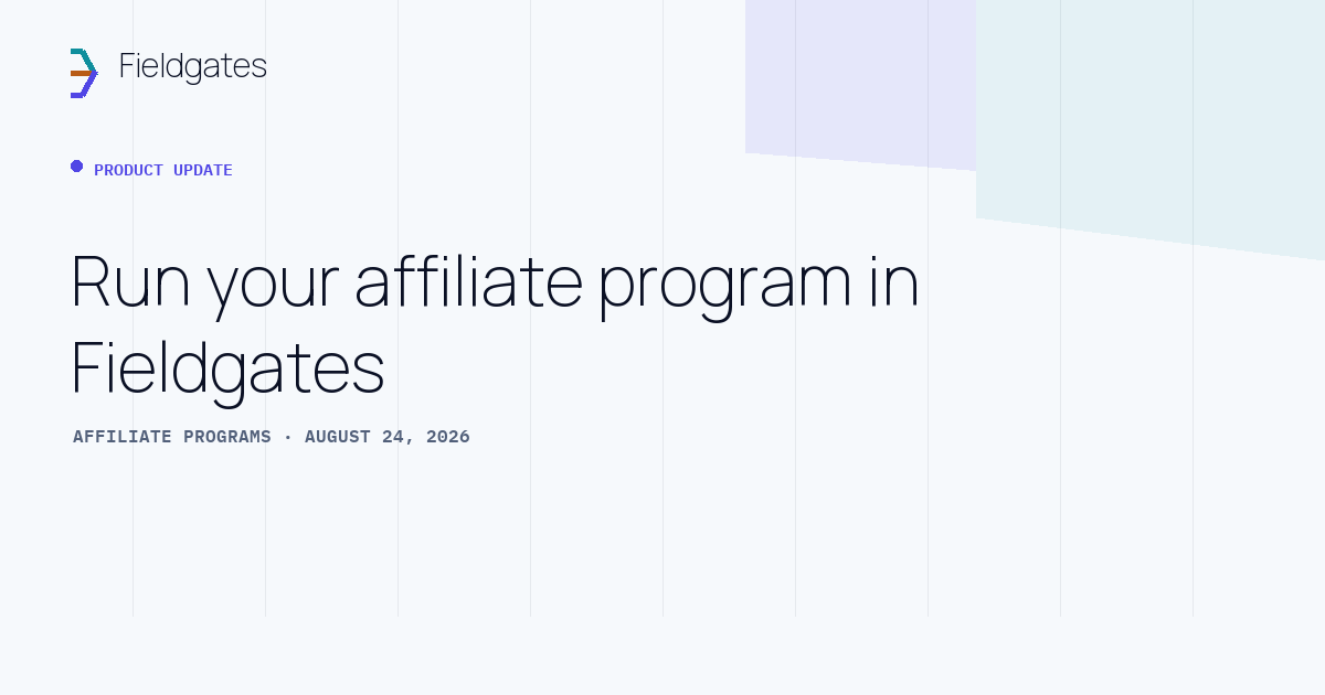 Fieldgates affiliate-program workspace